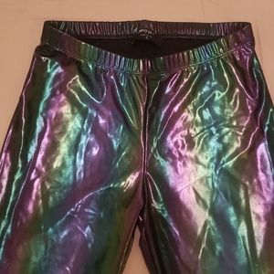 Metallic Leggings by Nasty Gal